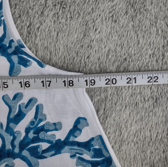 Soft Surroundings Sleeveless Beaded Coral Dress Petite Medium - Picture 8 of 10